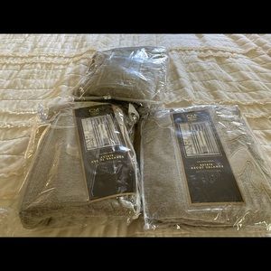 Taupey Grey, Chris Madden’s Valances (3) BNWT